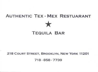 Tex-Mex Restaurant