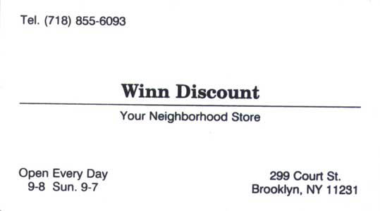 Winn Discount