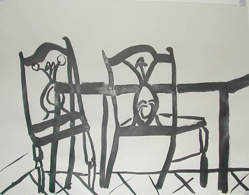 A Still Life With Chairs