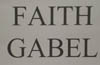 Sign Faith Gabel