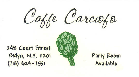 Caffe Carciofo