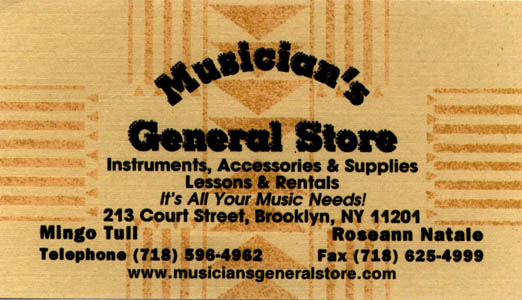 Musician's General Store