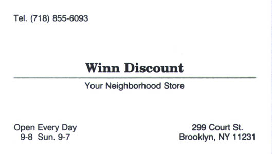 Winn Discount